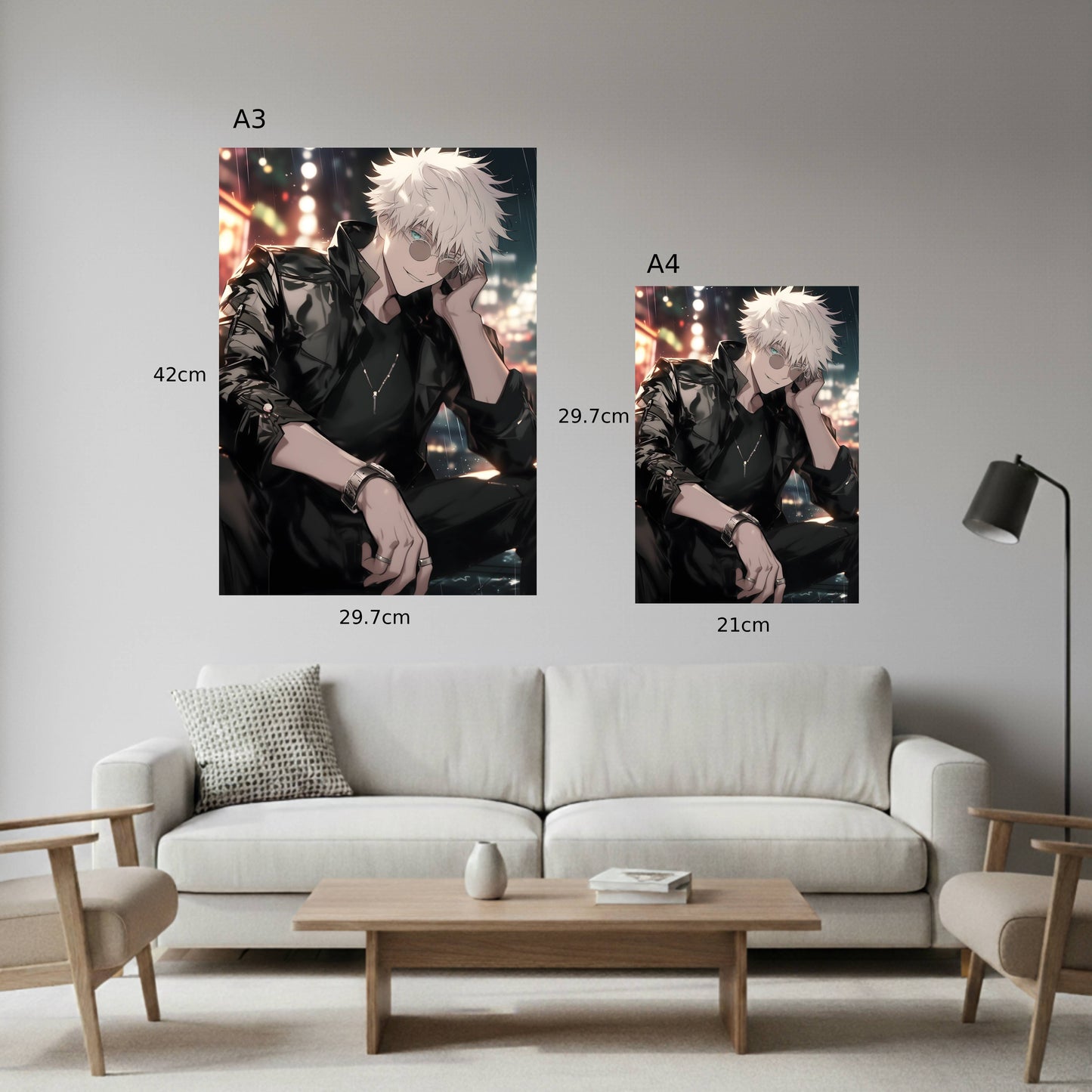 Gojo Satoru: Streetwear Edition Poster