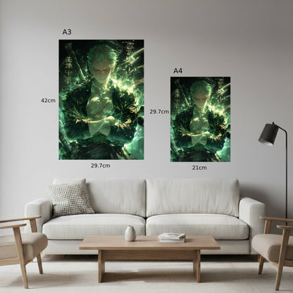 Roronoa Zoro: Calm Before the Storm Poster