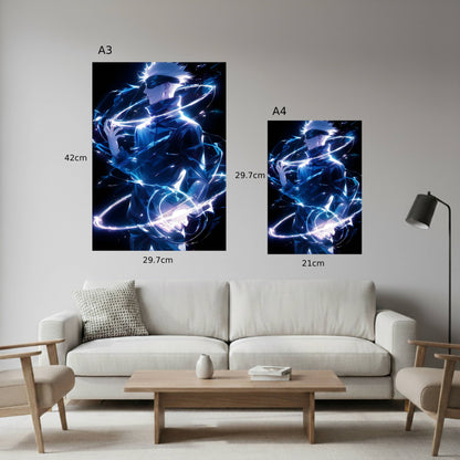 Gojo: Limitless Domain Poster