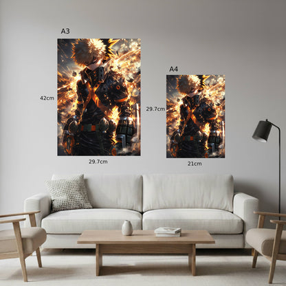 Bakugo: The Blazing Prodigy Poster