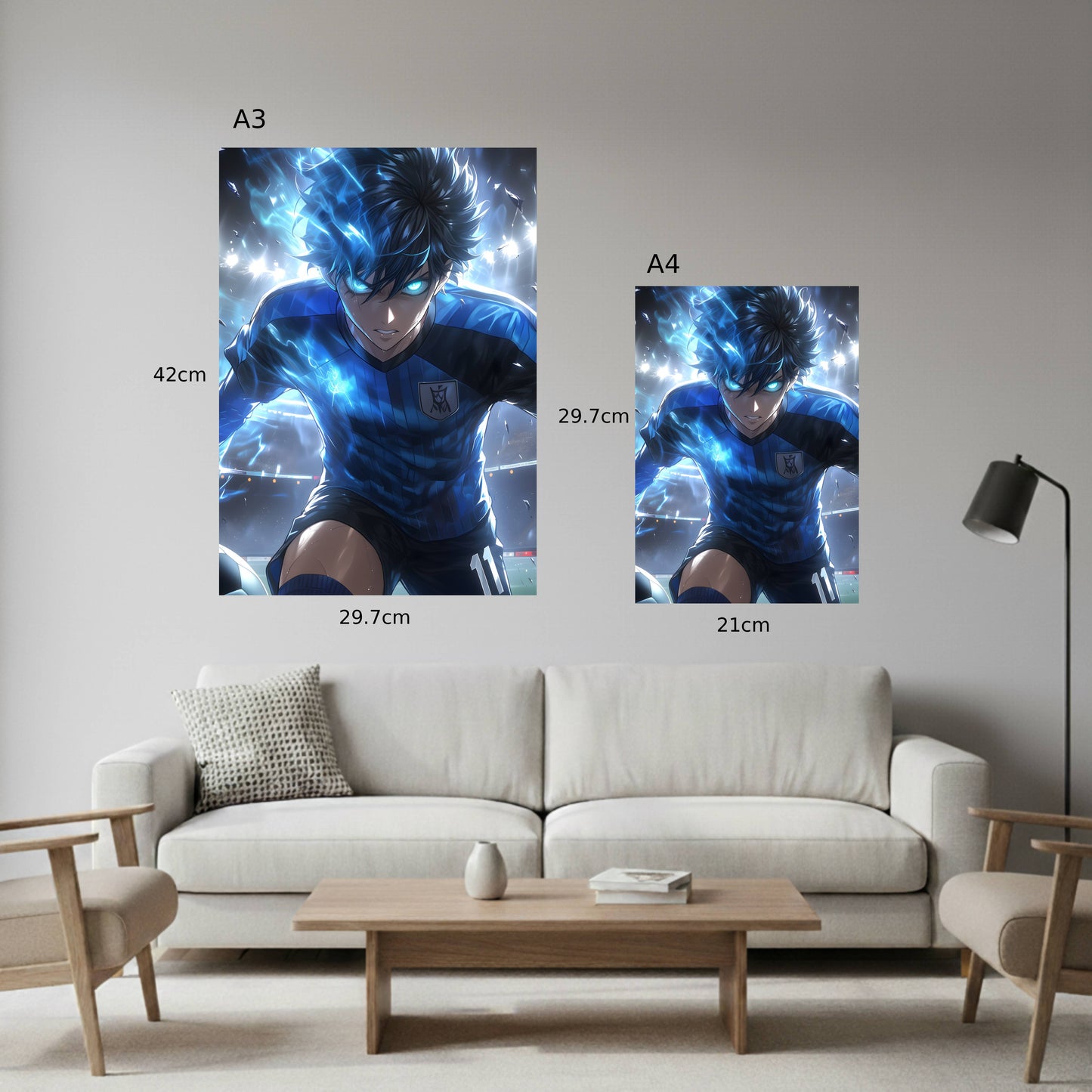 Isagi: Flow State Poster