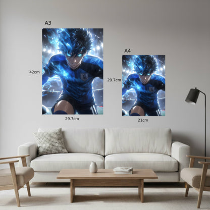 Isagi: Flow State Poster