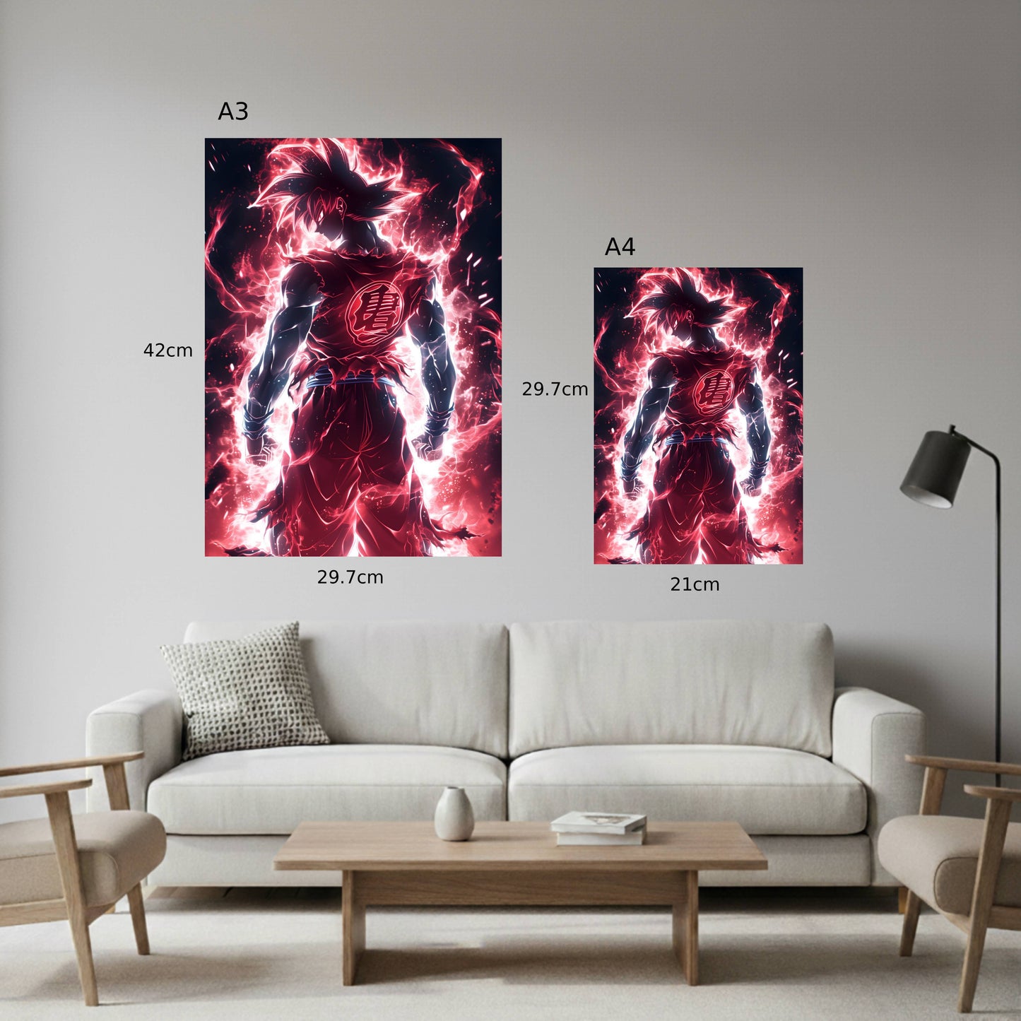 Goku: Super Saiyan God Poster