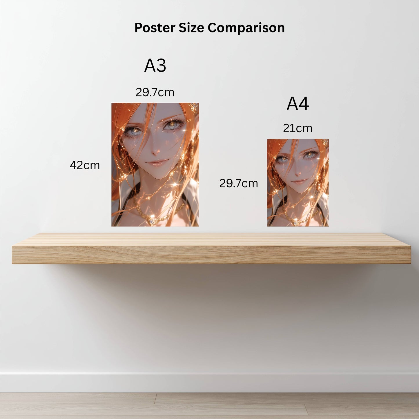 Inoue Orihime Radiant Gaze Poster