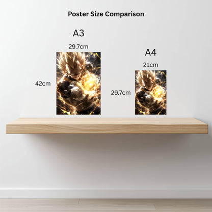 Vegeta: Final Flash Poster