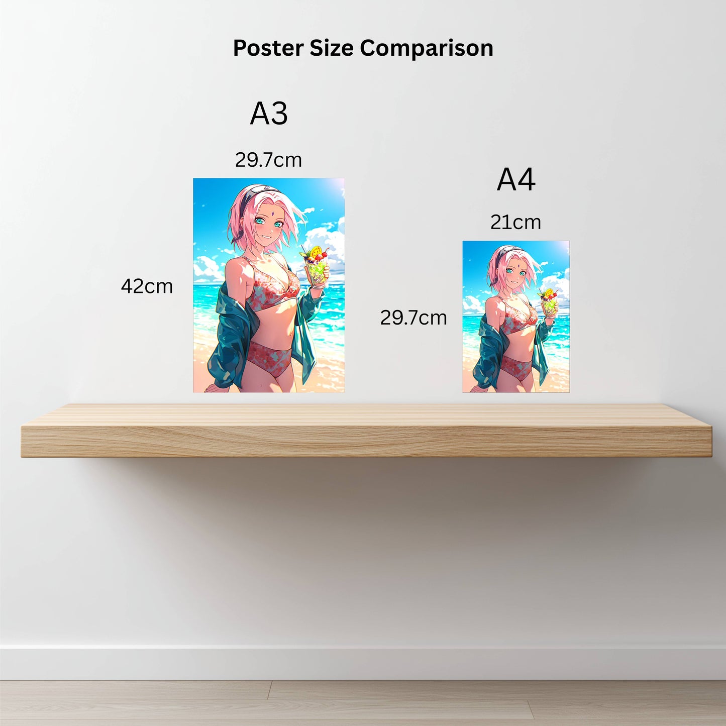 Sakura: Beachwear Poster