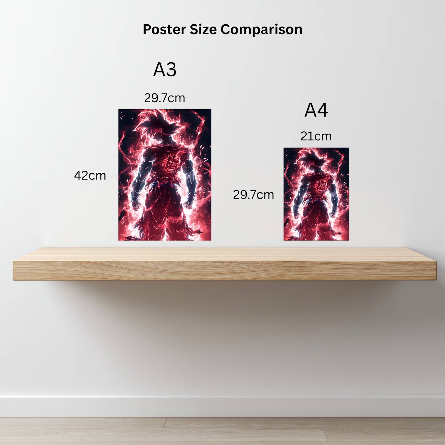 Goku: Super Saiyan God Poster