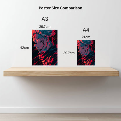 Sukuna: Neon Edition II Poster