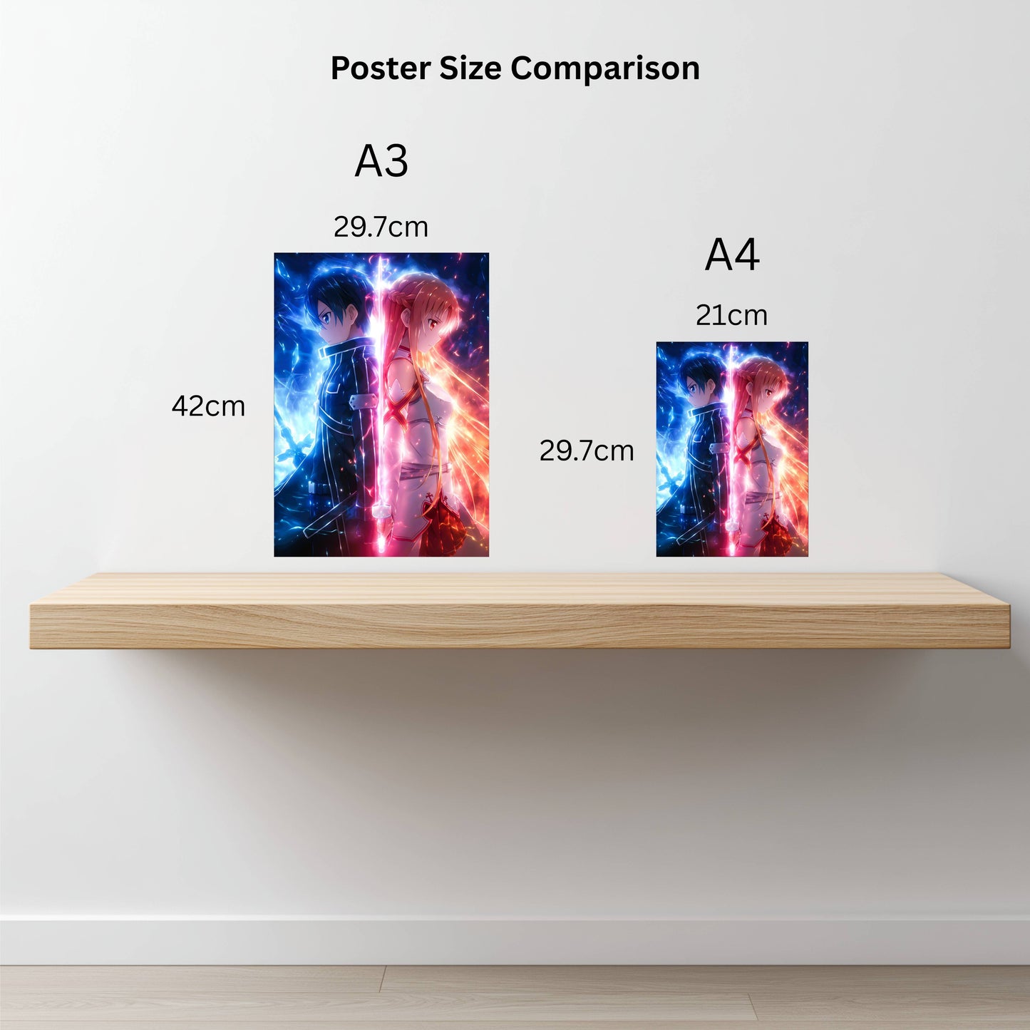 Kirito x Asuna Poster