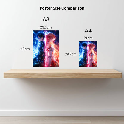 Kirito x Asuna Poster