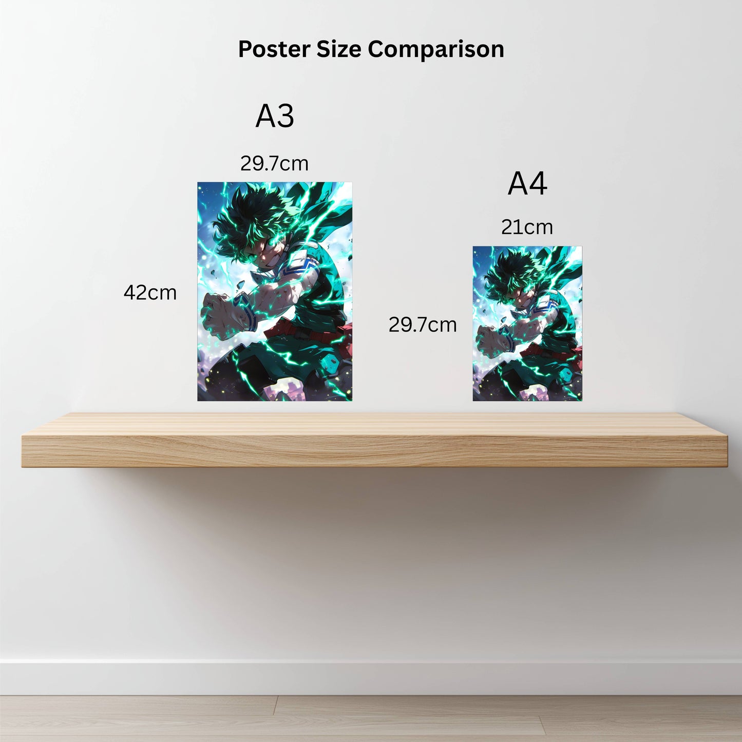 Deku Full Charge Poster