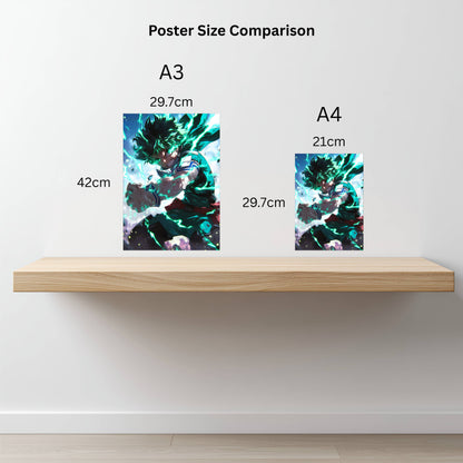 Deku Full Charge Poster