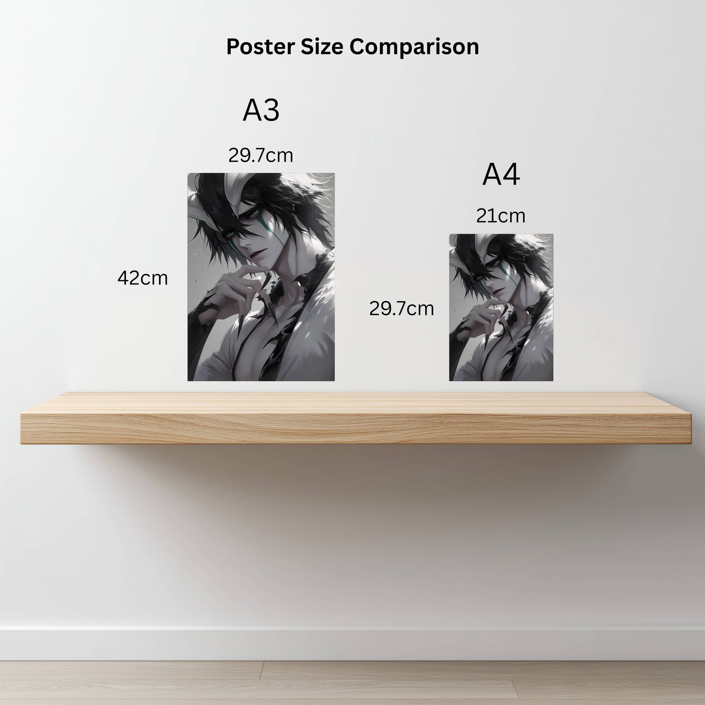Cifer Ulquiorra Cold Stare Poster