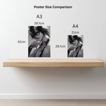 Cifer Ulquiorra Cold Stare Poster