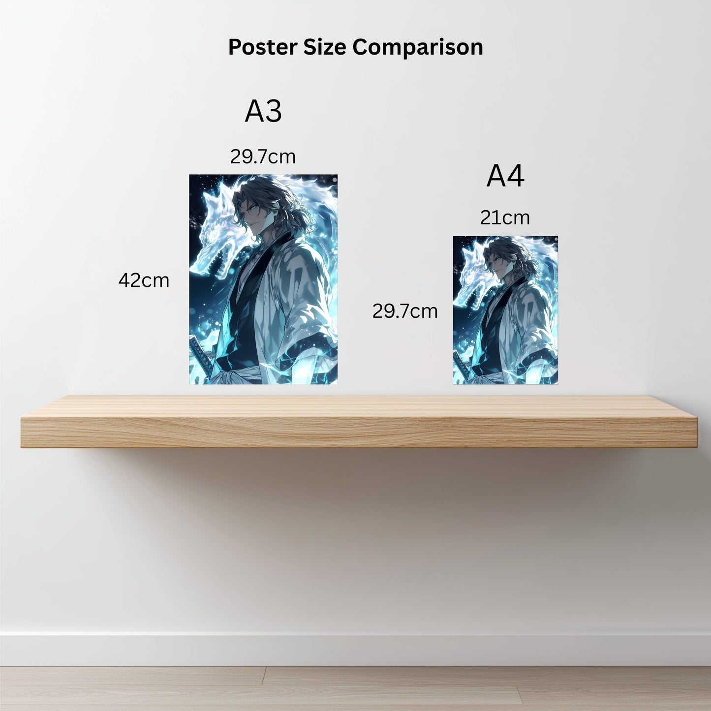 Coyote Starrk Wolf Aura Poster