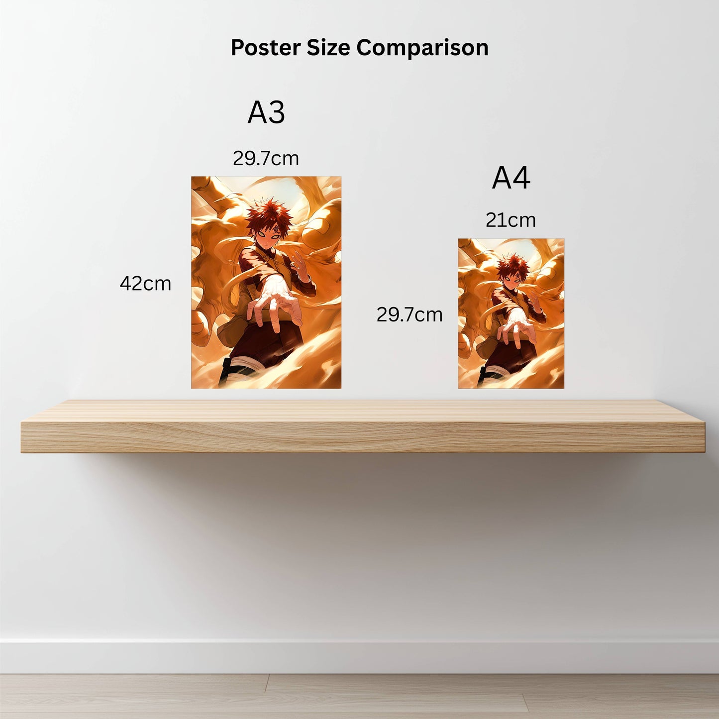 Gaara: Sand Surge Poster