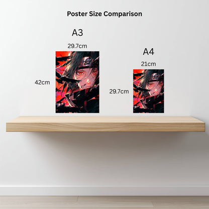 Itachi: Mangekyou Sharingan Poster