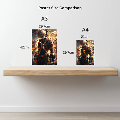 Bakugo: The Blazing Prodigy Poster