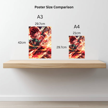 Tanjiro: Hinokami Kagura Poster