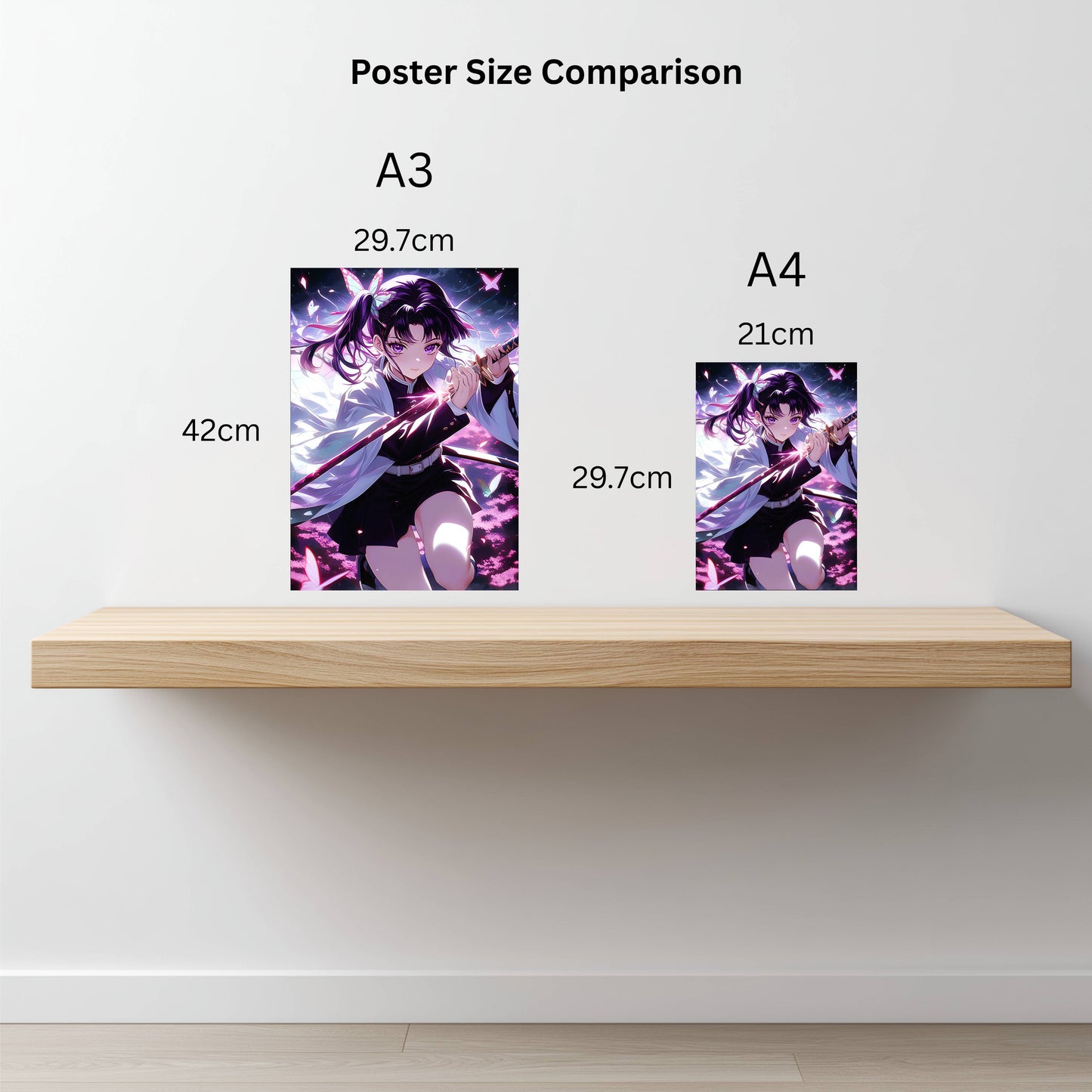 Kanao Tsuyuri – Moonlit Blossom Blade Poster