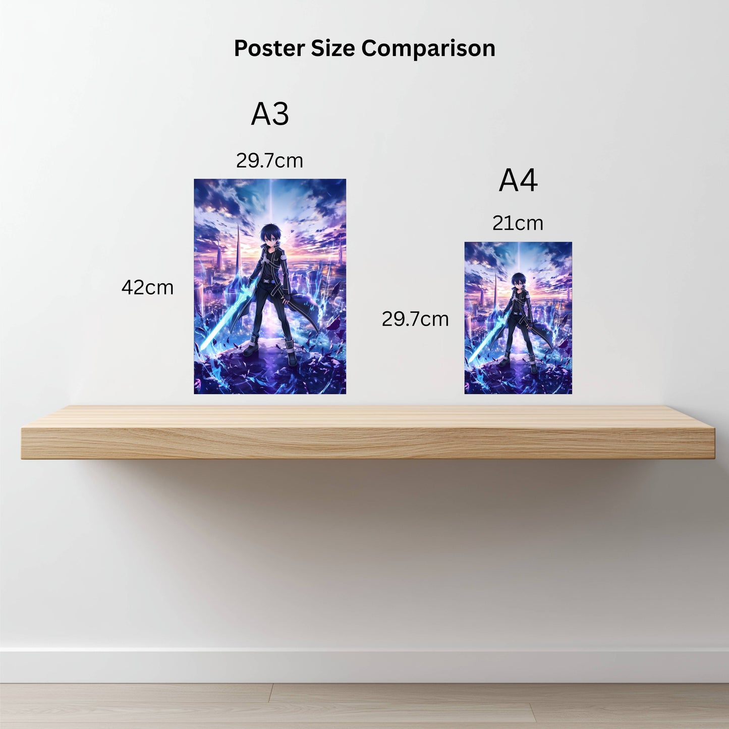 Kirito: The Black Swordsman Poster