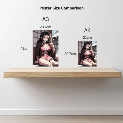 Nezuko Winter Poster