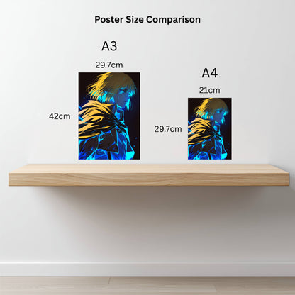 Armin: Stoic Neon Poster
