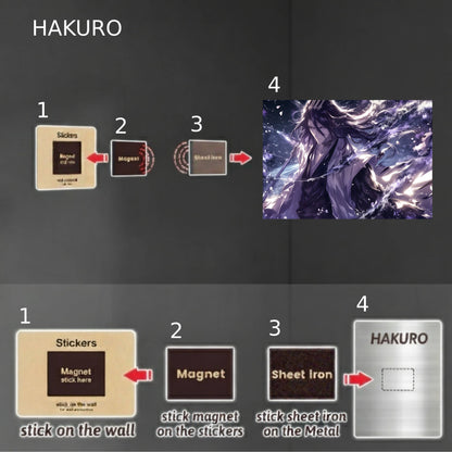 Kuchiki Byakuya Sakura Storm Poster