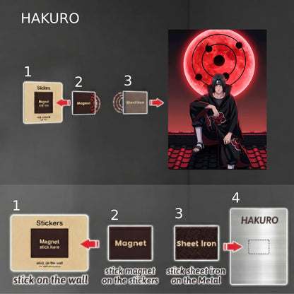 Itachi Uchiha: Crimson Moon Poster