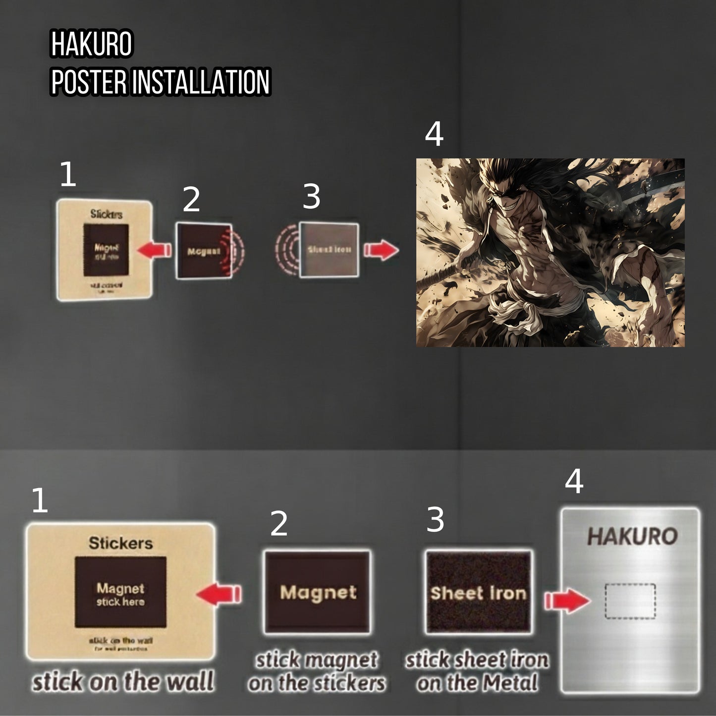 Zaraki Kenpachi Savage Clash Poster