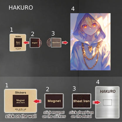 Kurapika: Chibi Streetwear Poster