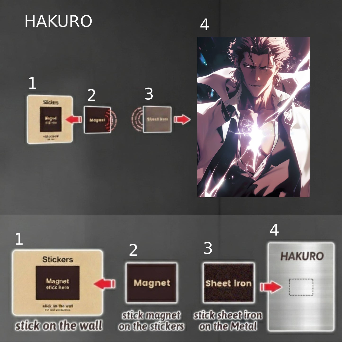 Sosuke Aizen Hogyoku Fusion Poster