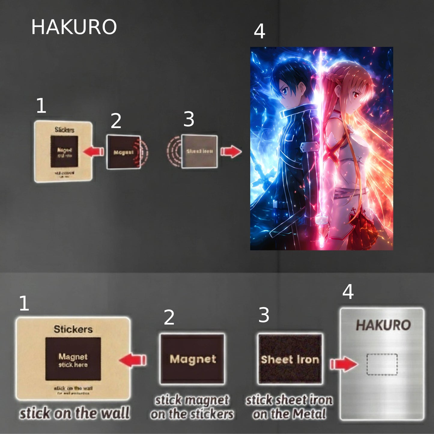 Kirito x Asuna Poster