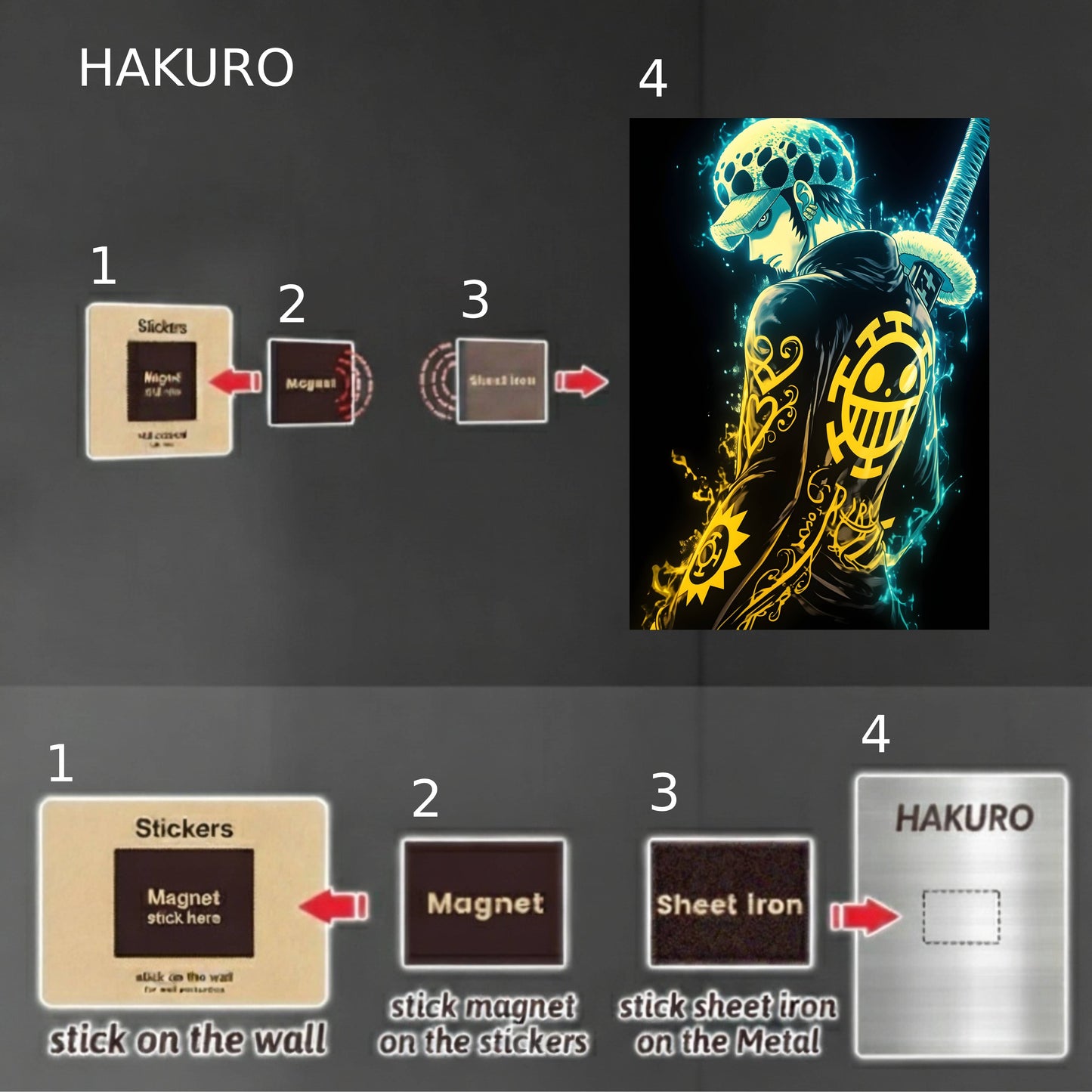 Trafalgar D. Water Law : The Surgeon of Death Poster