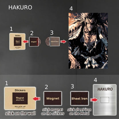 Zaraki Kenpachi Battle Worn Poster