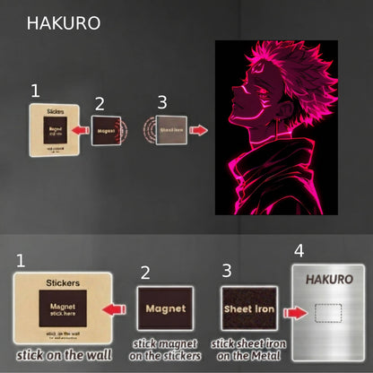 Sukuna: Neon Edition Poster