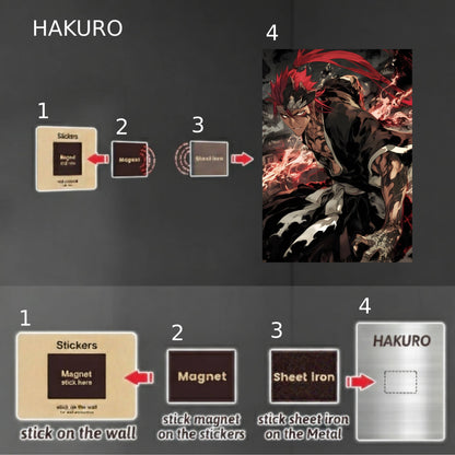 Abarai Renji Battle Stance Poster