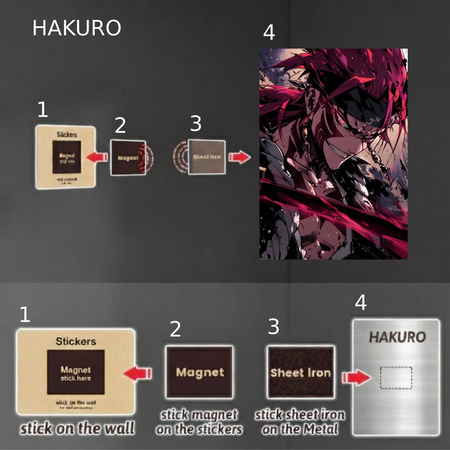 Abarai Renji Close Up Poster