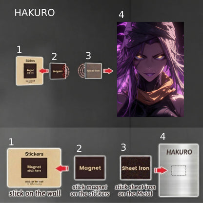 Shihouin Yoruichi Golden Eyes Poster