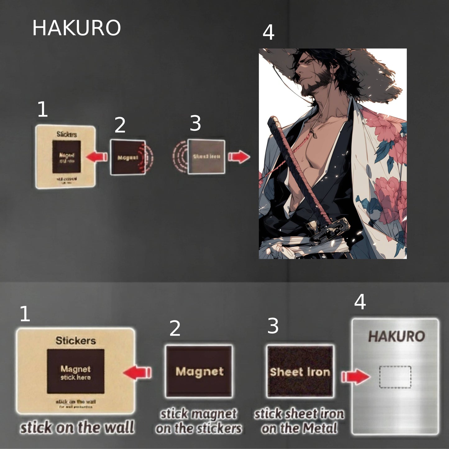 Shunsui Kyōraku Poster