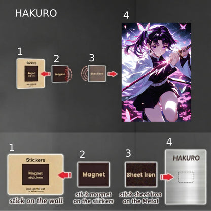 Kanao Tsuyuri – Moonlit Blossom Blade Poster