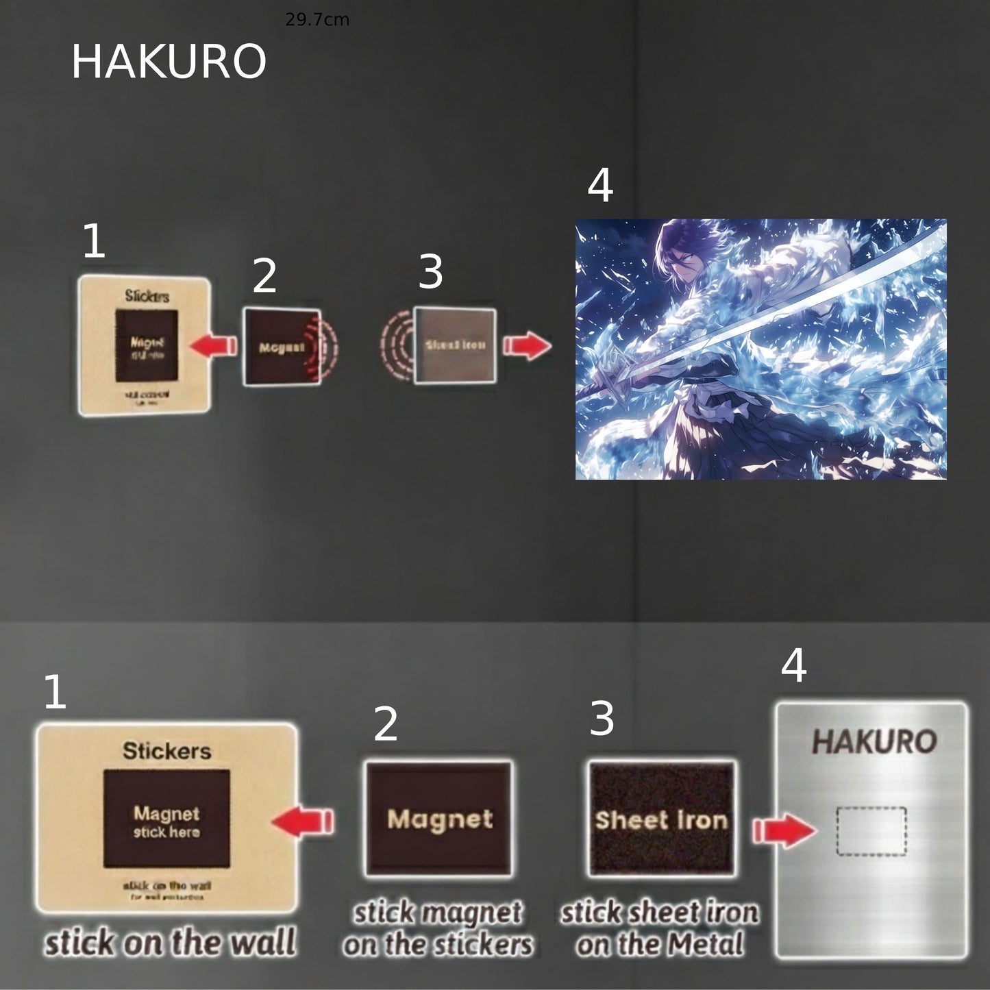 Kuchiki Rukia Bankai Ice Form Poster