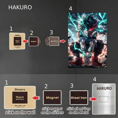 Izuku Midoriya: Full Cowl Poster