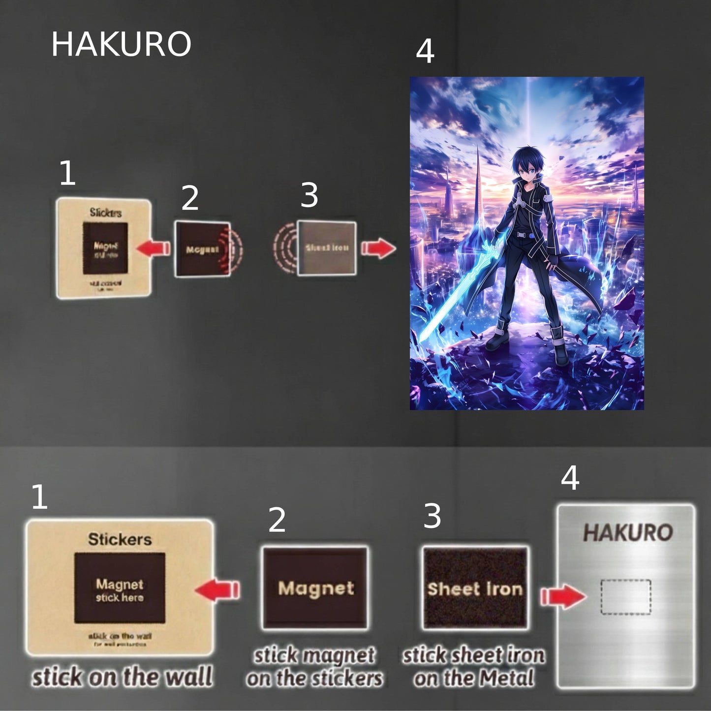 Kirito: The Black Swordsman Poster