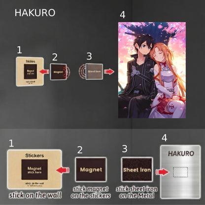 Kirito & Asuna: Sakura Serenity Poster