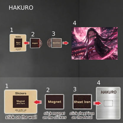 Nezuko Kamado Moonlight Bloom Poster