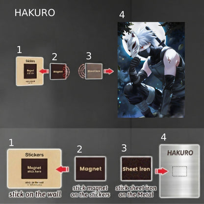 Kakashi Hatake Anbu Poster