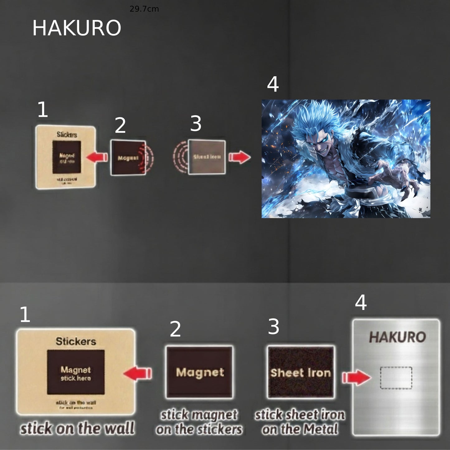 Jaegerjaquez Grimmjow Panther Rage Poster