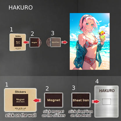 Sakura: Beachwear Poster