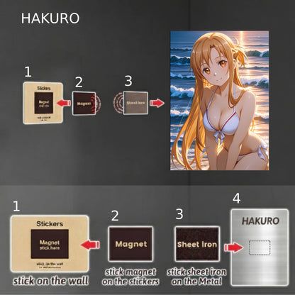 Asuna’s Summer Glow Poster